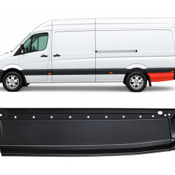 Sprinter/Crafter (06-) Dose hinter dem Hinterrad (lang, links), 2E1 810 393C (VW), 9066376409 (MERCEDES), A 906 637 64 09 (MERCEDES), A9066376409 (MERCEDES)