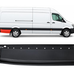 Sprinter/Crafter (06-) Dose hinter dem Hinterrad (lang, rechts), 2E1 810 394C (VW), 9066376509 (MERCEDES), A 906 637 65 09 (MERCEDES), A9066376509 (MERCEDES)