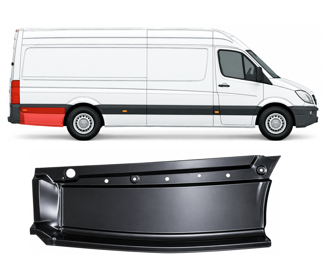 Sprinter/Crafter (06-) Skarda už galinio rato (ilgo, dešinė), 