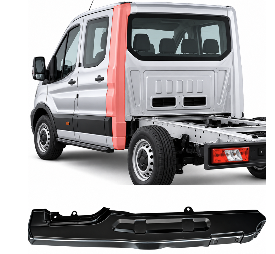Ford Transit (14-) Atviros kabinos galinis kampas (kairė), BK31 D279D46 AE, BK31 H203A57 AA