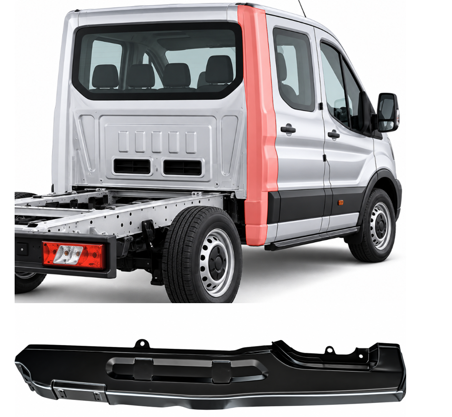 Ford Transit (14-) Atviros kabinos galinis kampas (dešinė), BK31 D279D47 AE, BK31 H203A56 AA