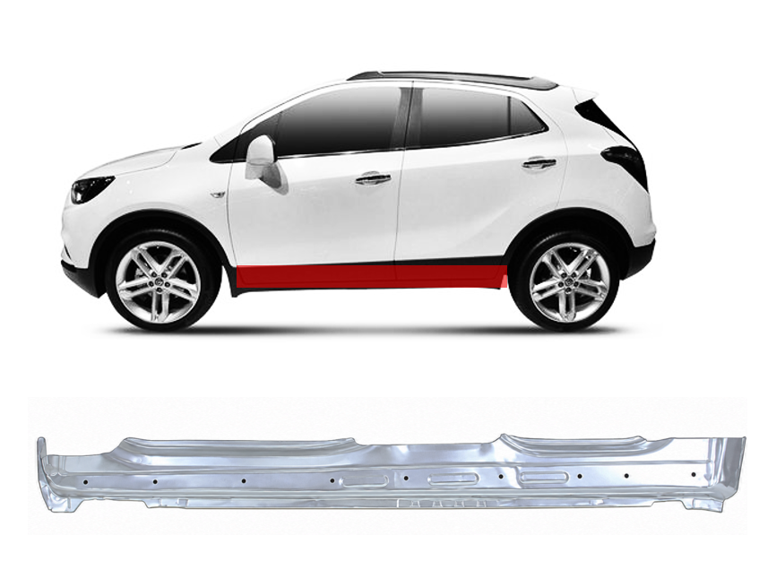Opel Mokka (12-) Slenkstis (4 durų, kairė), 