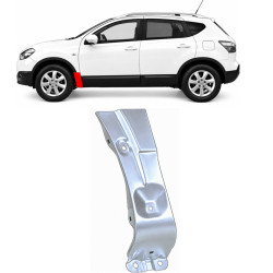 Nissan Qashqai (06-) Priekinio sparno apatinė dalis (kairė), 