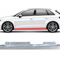 Audi A3 Sportback (12-) Slenkstis (4 durų, kairė), 8V4 809 847