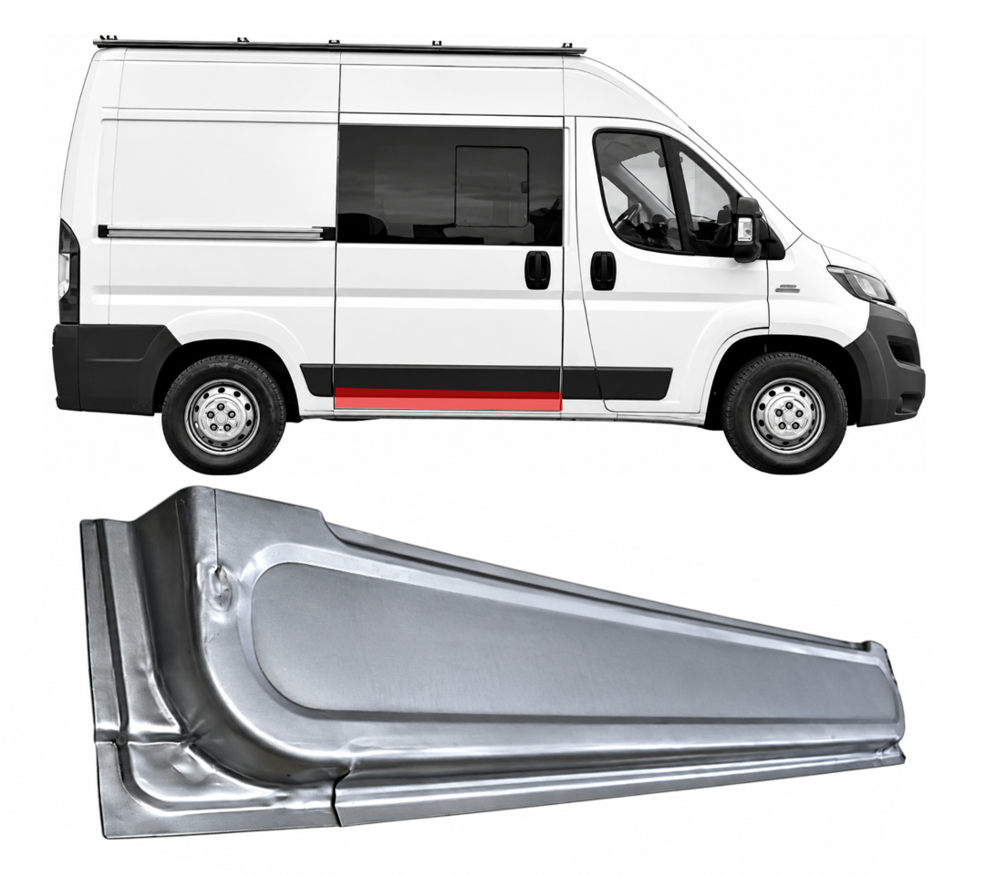 Ducato/Jumper/Boxer (06-/14-) Slankiojančių durų vidinė skarda (trumpo, dešinė), 