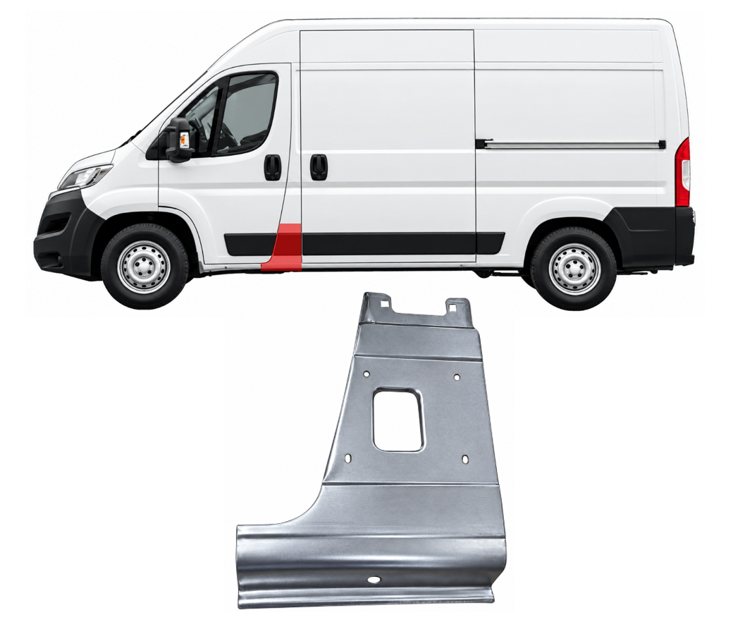 Ducato/Jumper/Boxer (06-/14-) Vidurinis stulpelis (kairė), 577041-9