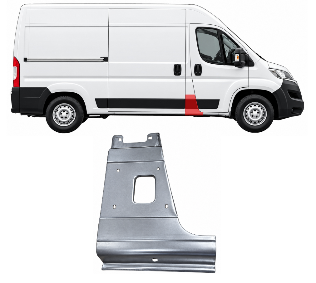 Ducato/Jumper/Boxer (06-/14-) Vidurinis stulpelis (dešinė), 577042-9