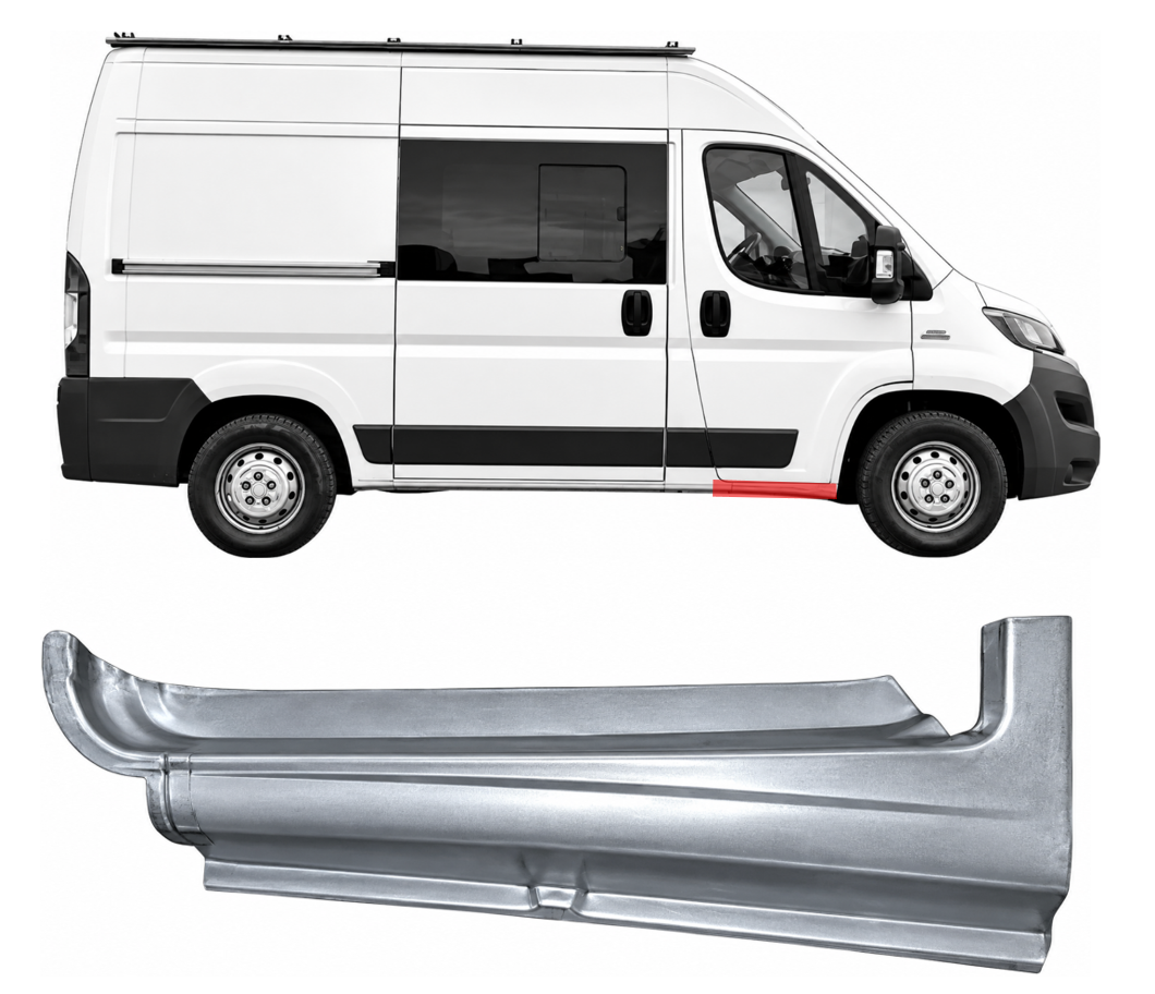 Ducato/Jumper/Boxer (06-/14-) Slenkst. po priekinėmis durimis (trumpo, dešinė), 