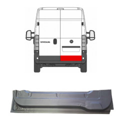 Ducato/Jumper/Boxer (06-/14-) Galinių durų vidinė apačios skarda (dešinė), 