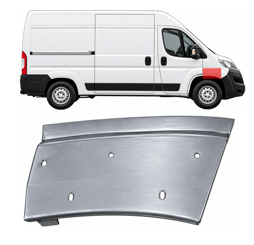 Ducato/Jumper/Boxer (06-/14-) Priekinio sparno dalis (dešinė), 