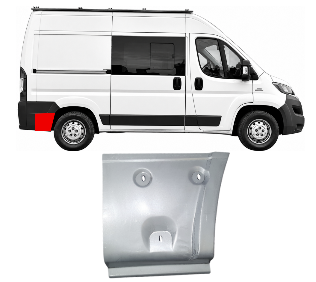 Ducato/Jumper/Boxer (06-/14-) Šono skarda už rato (dešinė), 