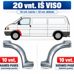 VW T4/Caravelle/Multi (90-) Lankas prie priek. rato (komplektas 20 vnt.), Transporter, VW T4 Lankas prie priekinio rato, caravelle, multivan, 956601-5, Transporter, caravelle, multivan, VW T4 Lankas prie priekinio rato, 956601-5